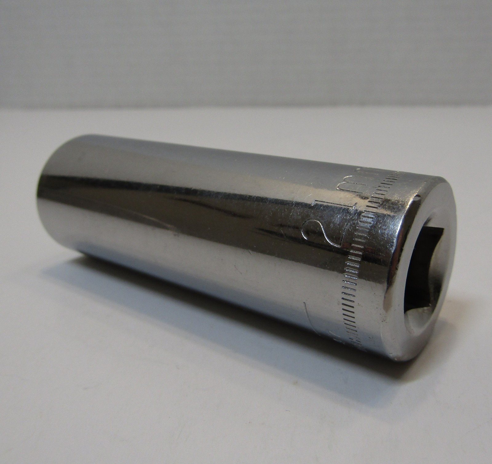 *Craftsman* 21mm 12 Point 1/2″ Drive Deep Chrome Socket 44447 Inverted G1 U.S.A.