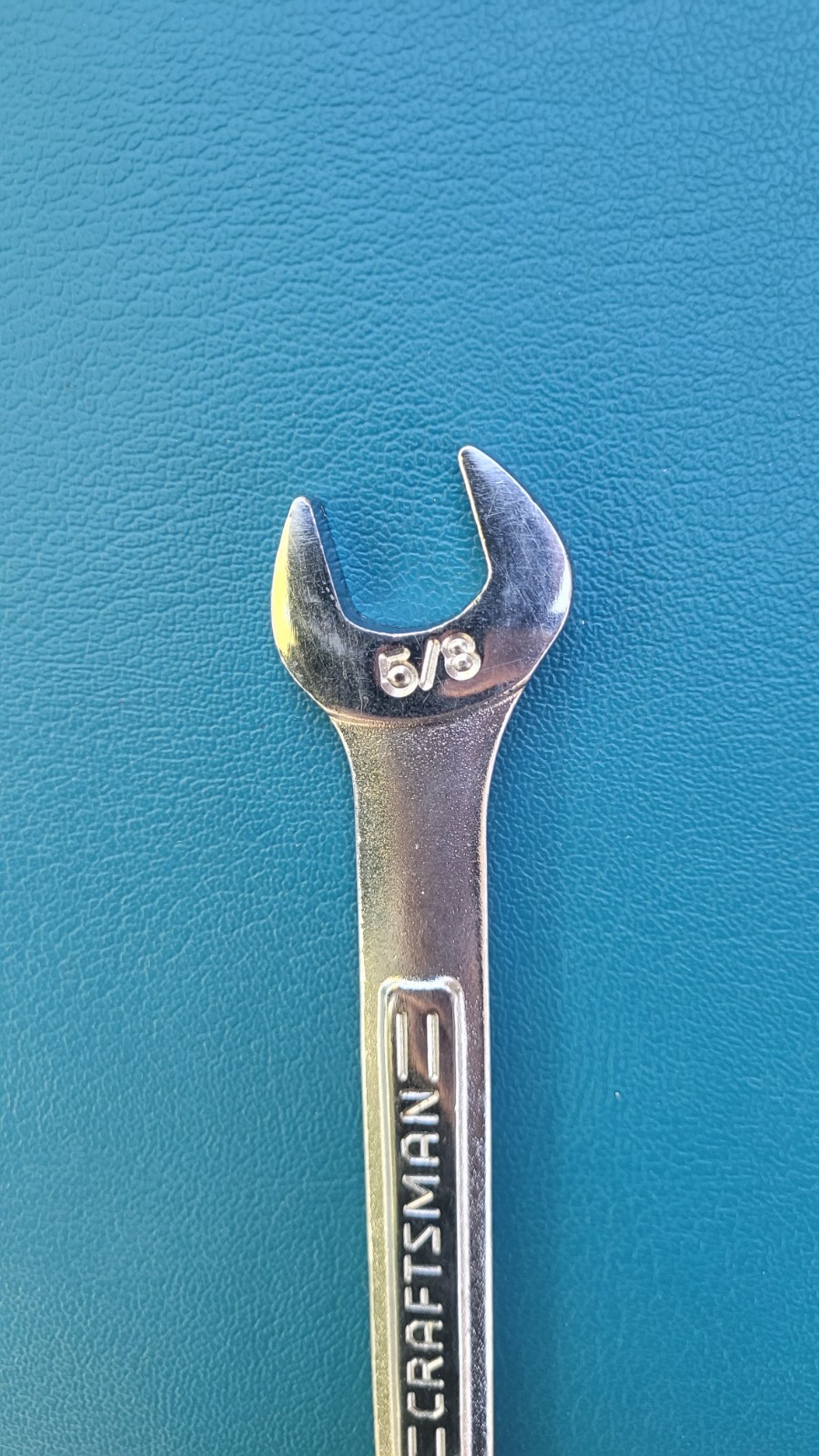 CRAFTSMAN 5/8” 6pt Combination Wrench -VA- 44387 Vintage USA MADE