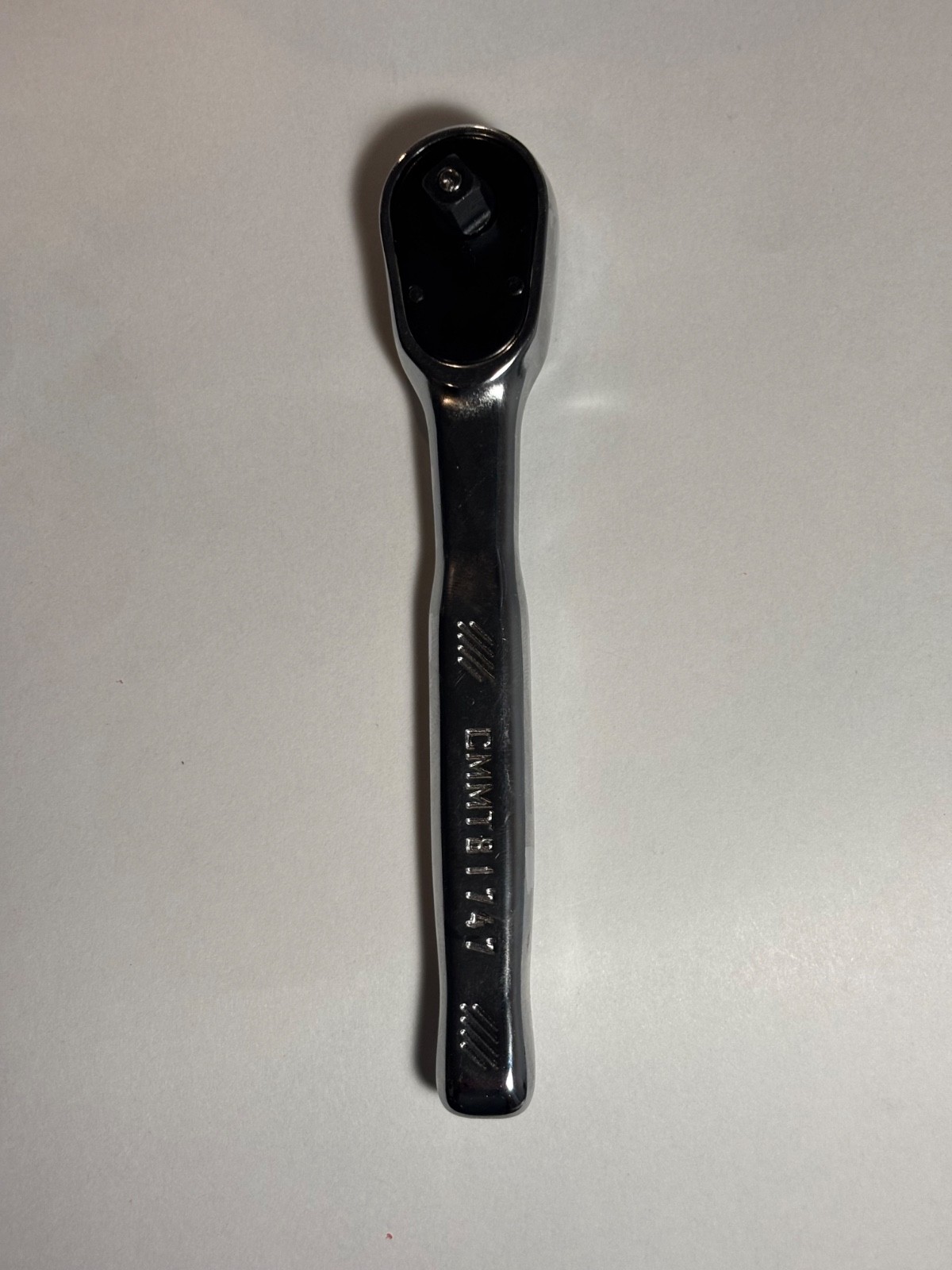 Craftsman 1/4» Drive 72 Tooth Pear Head Quick Release Ratchet CMMT81747