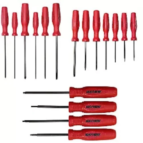 Mayhew Steel Products 81463 17 Piece Screwdriver Promo Kit
