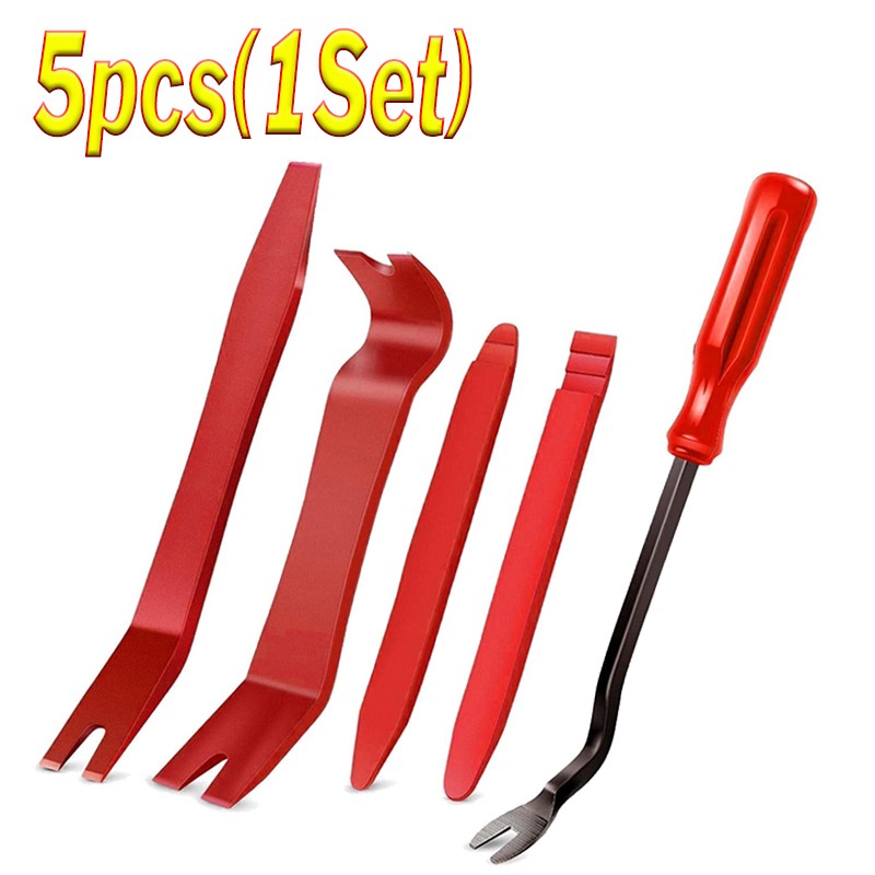 10pcs Plastic Trim REMOVAL Pry Tool fits Car Radio Panel Door Dash Clip Fastener