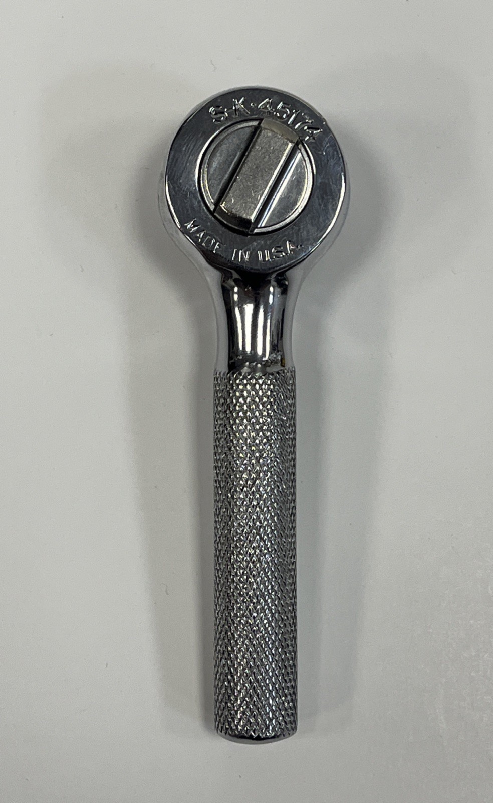 S-K Tools 45174 3/8″ Drive Stubby Ratchet Deep Knurling SK Mechanics Made In USA