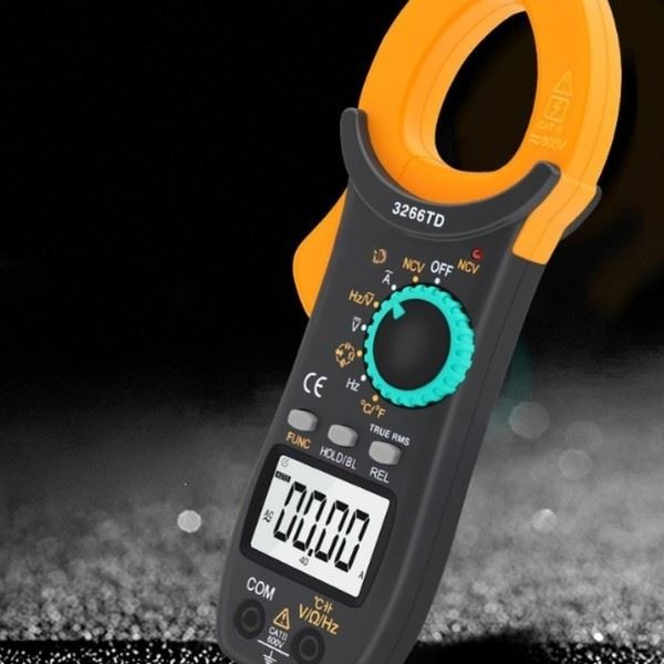 3266TD Digital Clamp Meter True RMS AC DC Current Voltage Tester with NCV