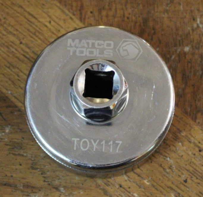 Matco Tools TOY117 – 1/2″ Drive Toyota 4/6/8 Cylinder Oil Filter Socket Wrench