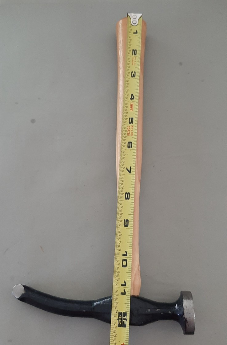 NOS NEW Vintage Stream Line USA No. 125 Roud Chisel Auto Body Hammer Tool