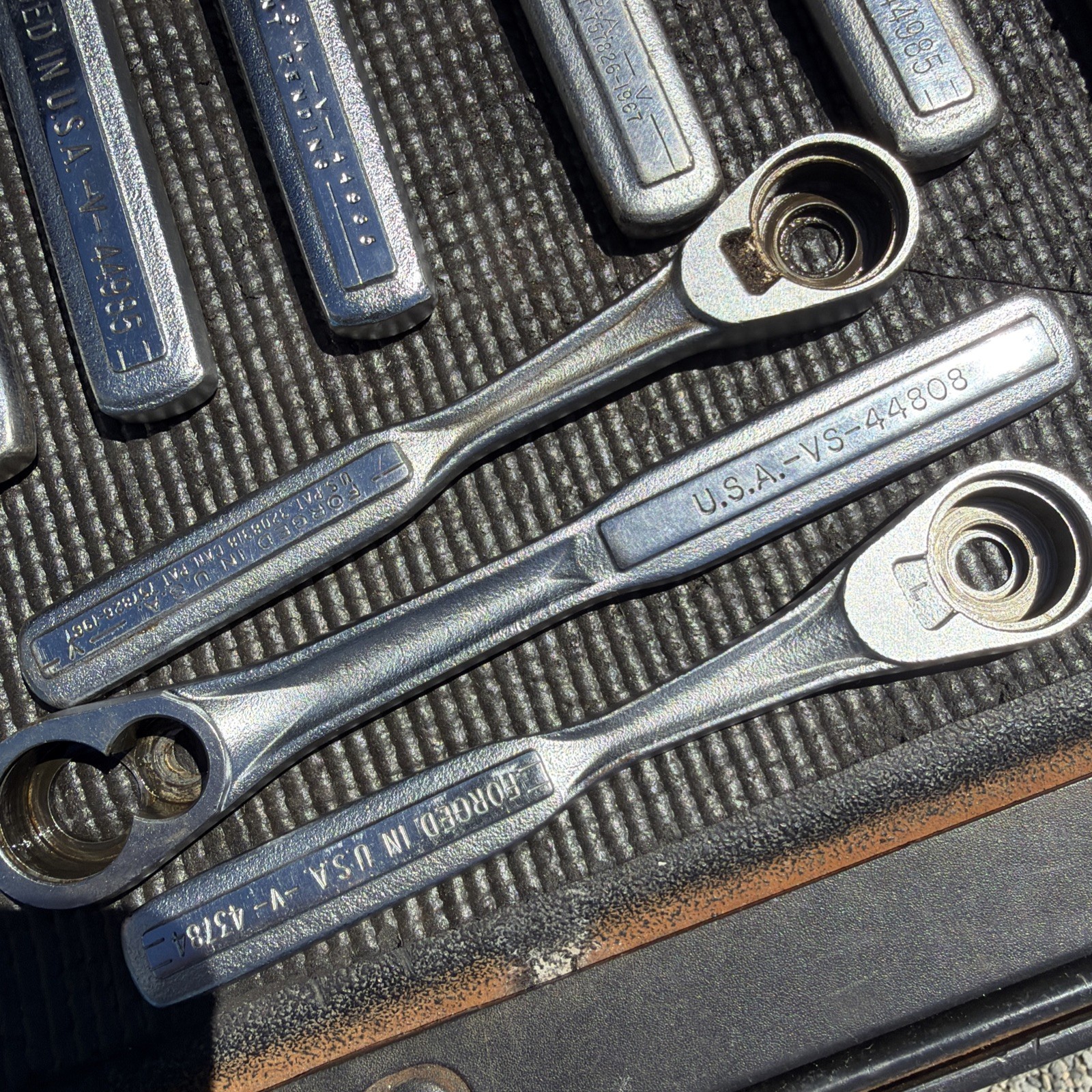 22 Sears Craftsman USA 9 New 13 Used Ratchet Bodies Only No Guts 1/2” 44809 3/8”