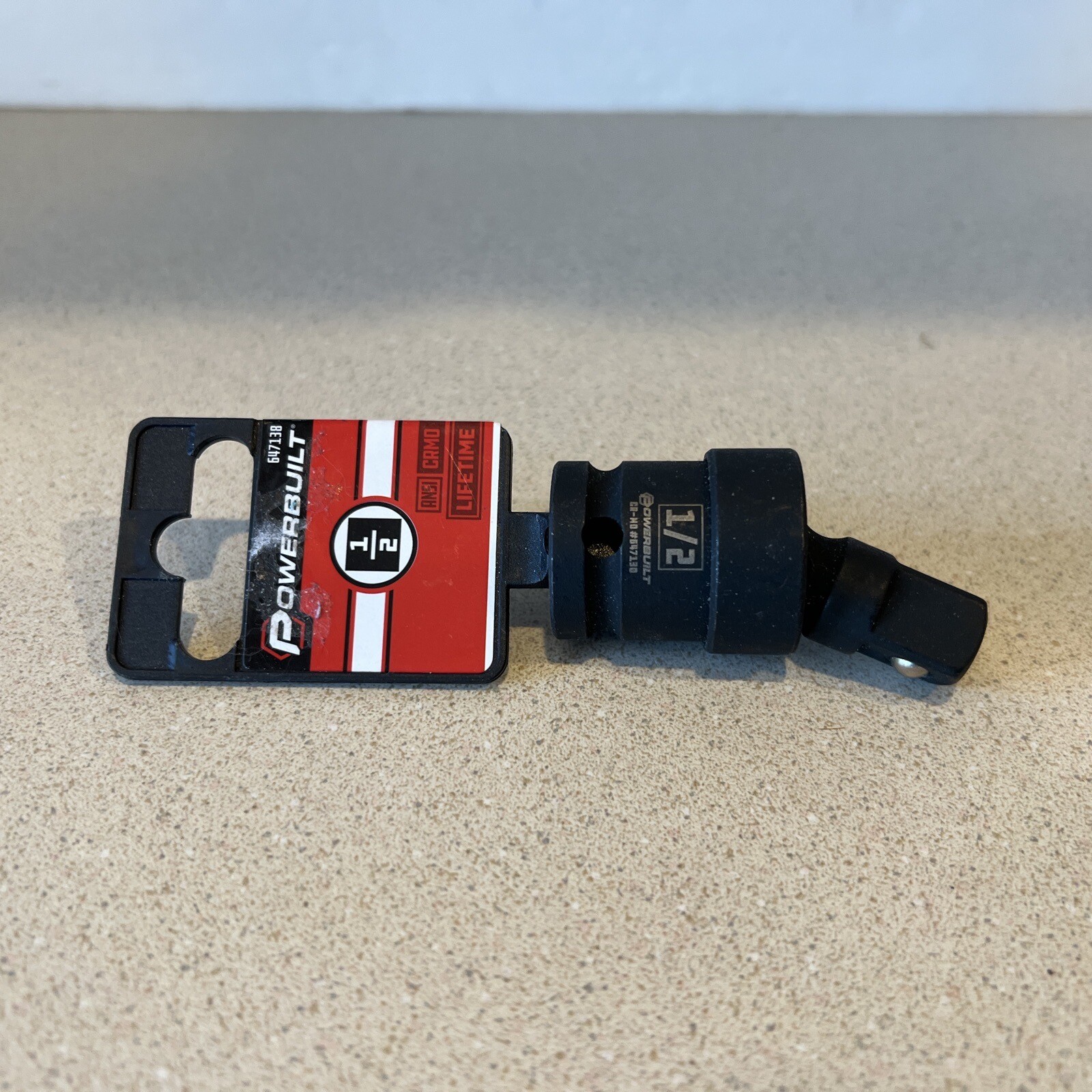 Powerbuilt 1/2-Inch Drive Impact Universal Joint, Chrome Moly Steel
