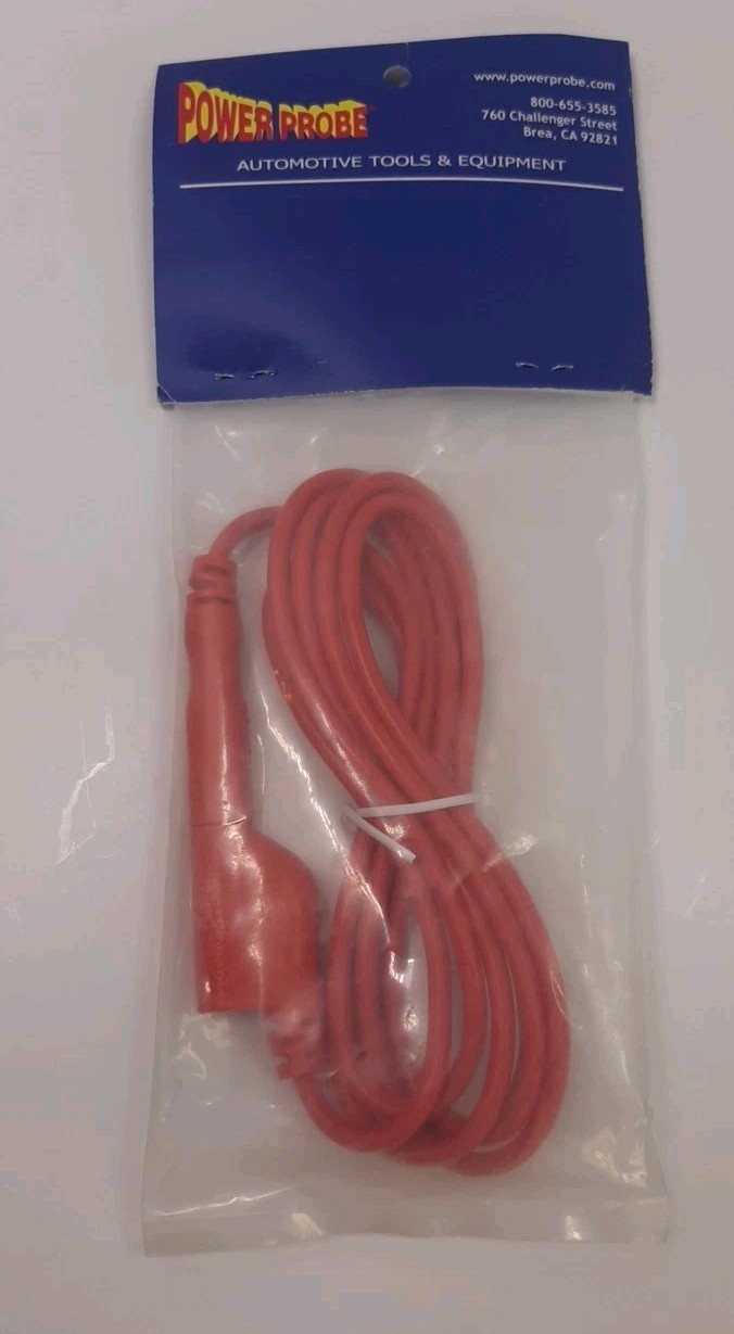 Power Probe PNLS025-72RED replacement red lead 6 foot 1800mm long 72 inches