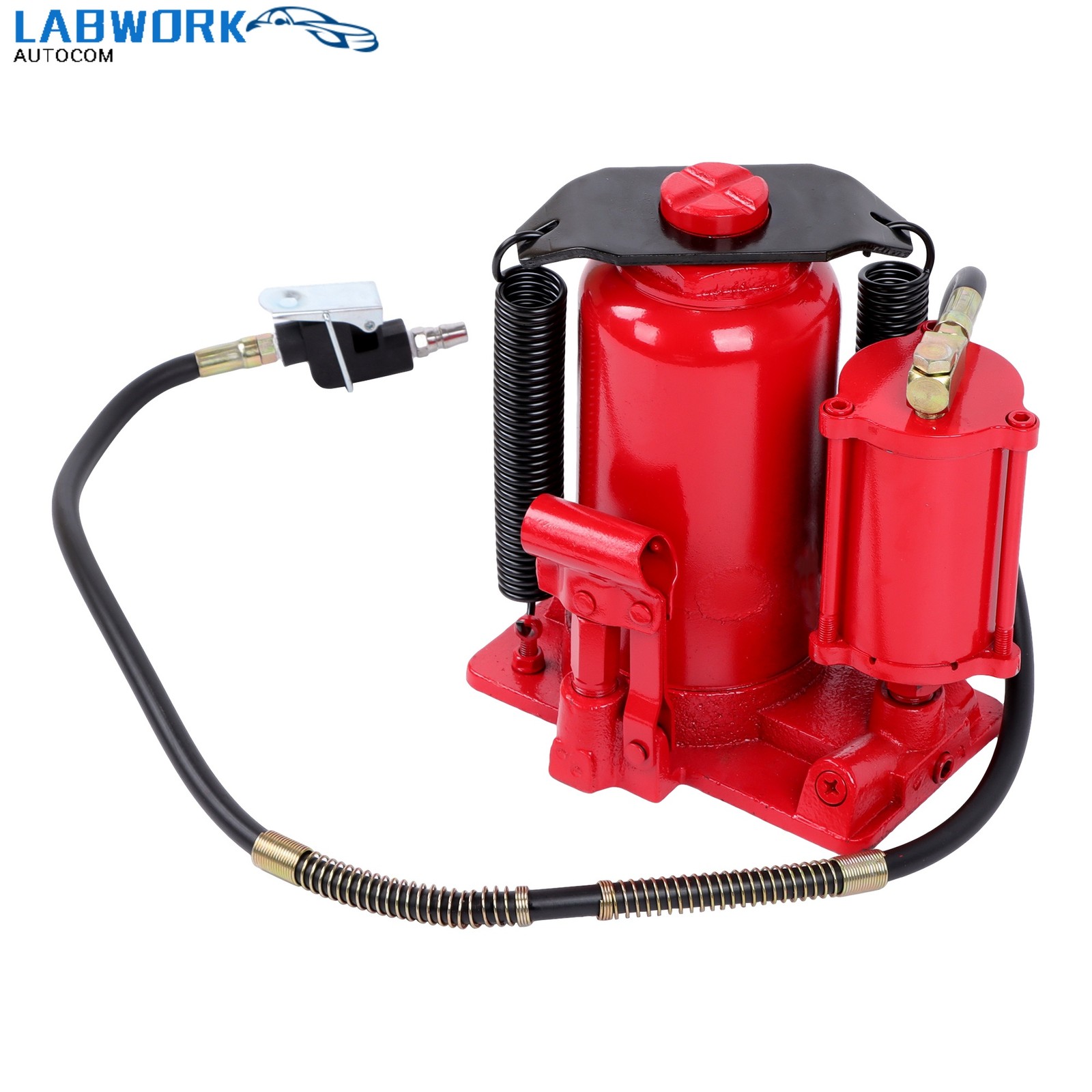 Air Hydraulic Bottle Jack 20 Ton Manual 44000lbs Heavy Duty Auto Truck RV Repair