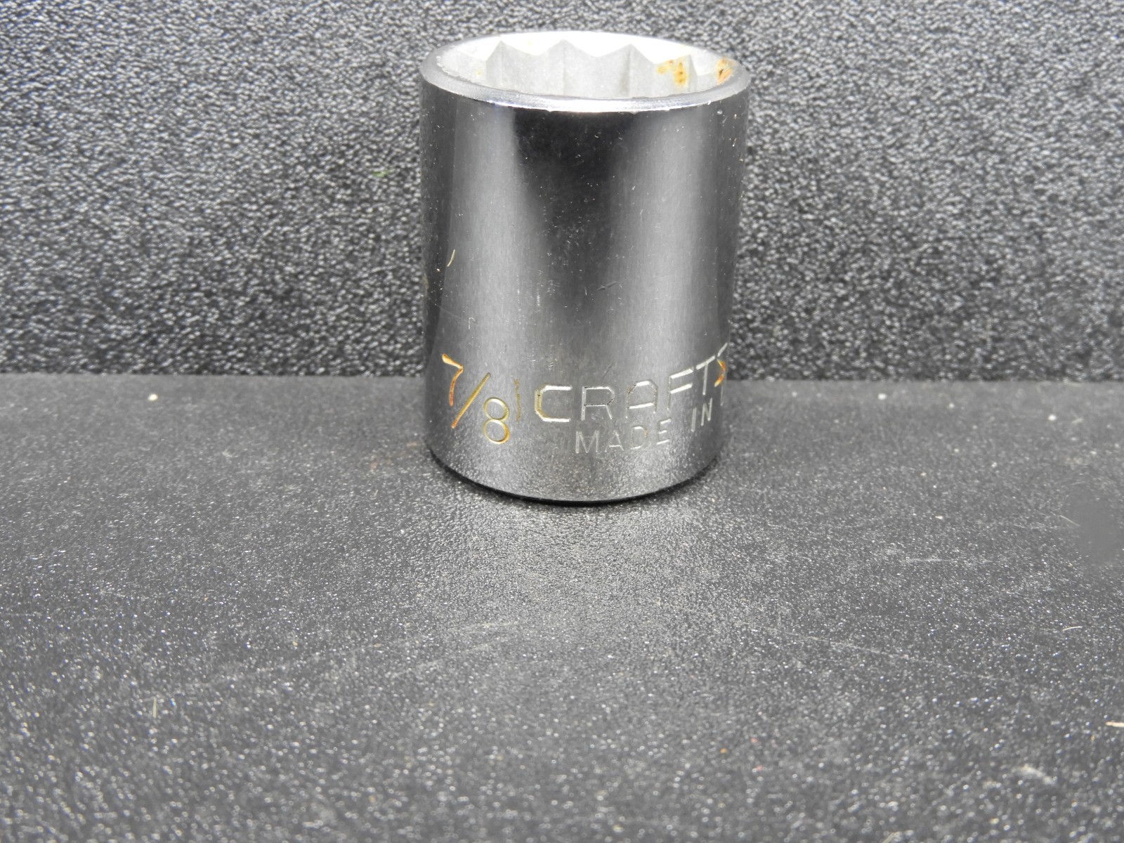 Craftsman 7/8″ Shallow Socket 1/2″ Drive 12 Point Inverted G Series 47512 USA