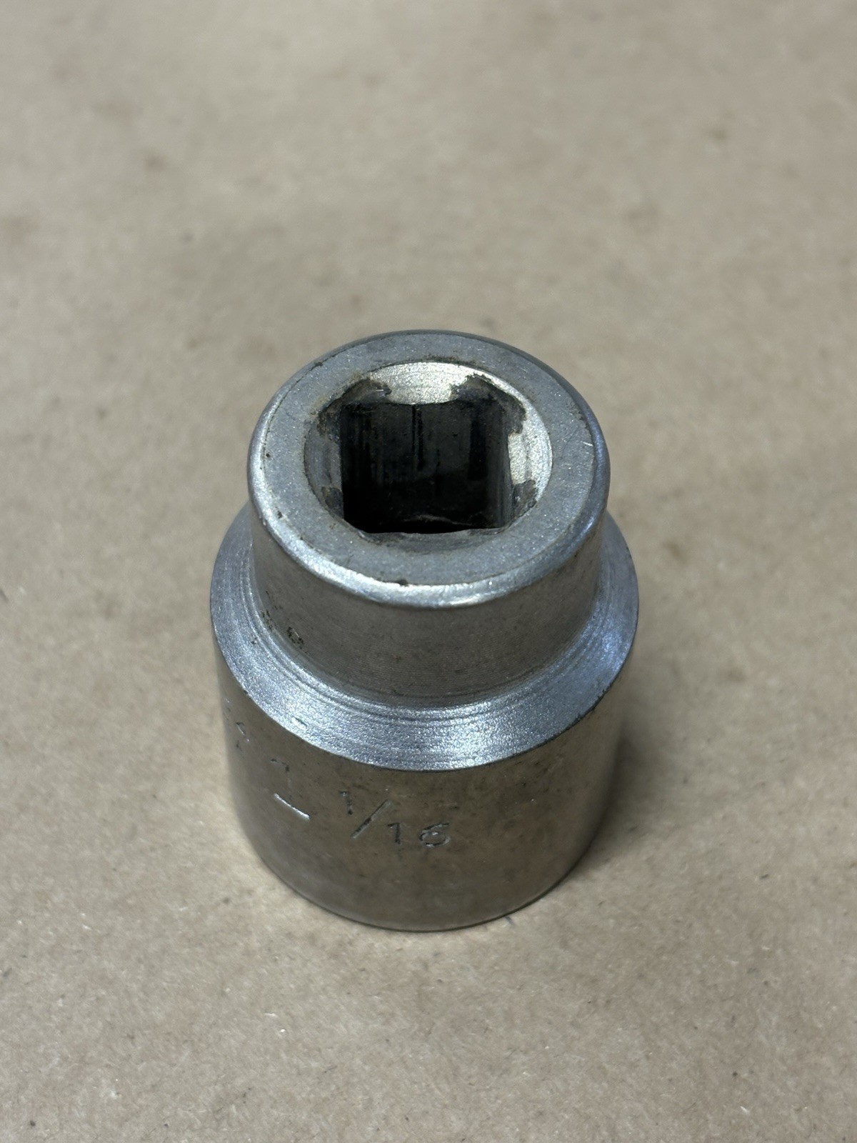 Vintage Billings 1-1/16” Socket 1/2” Drive 12 Point LS1234