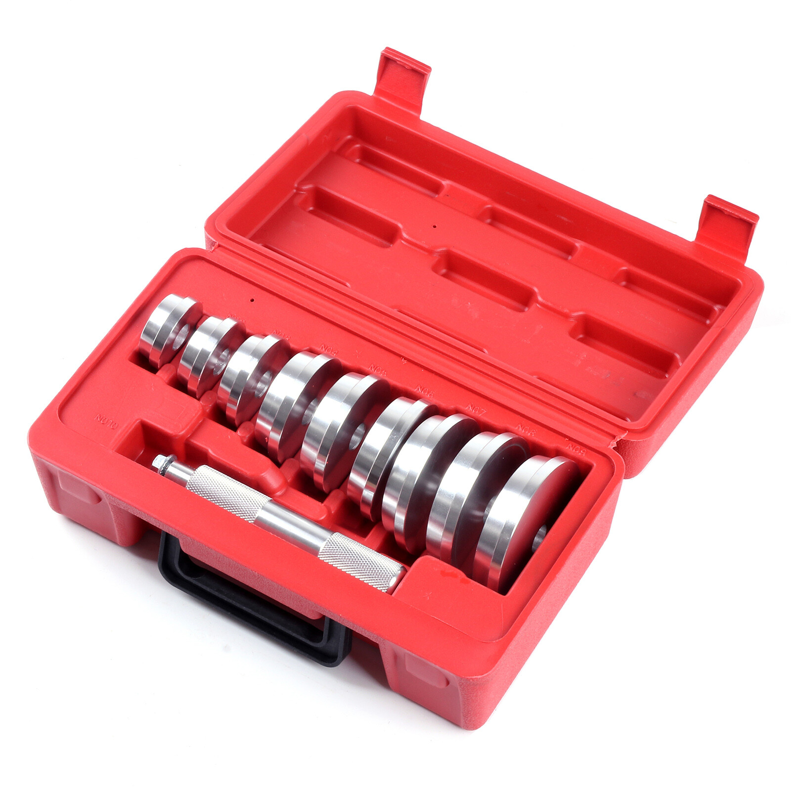 10pcs Seal Driver Master Tool Kit Set And Aluminum Wheel Bearing Race