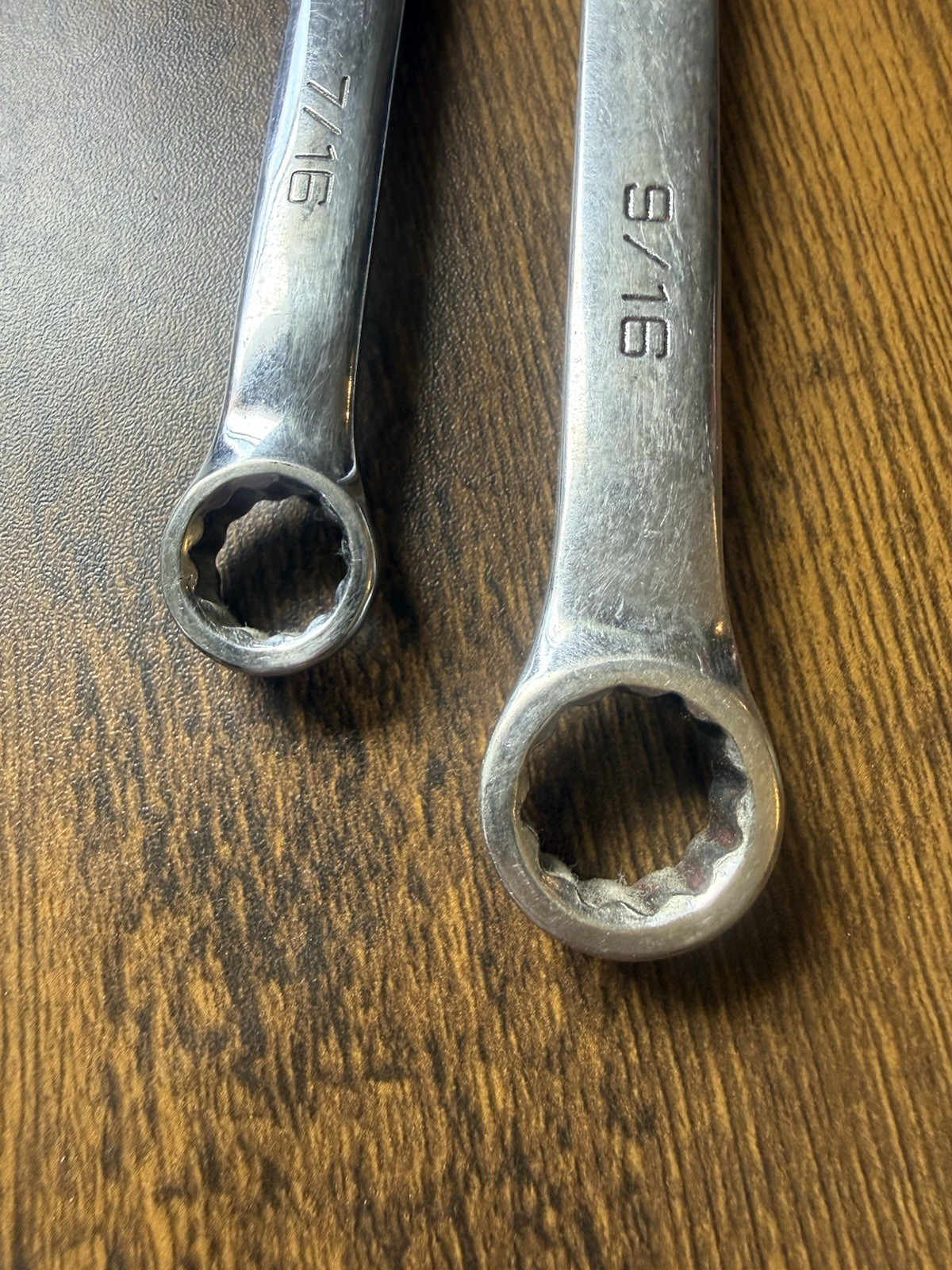 Lot of 2 GM Performance Parts Wrenches, 9/16, 7/16. Tools. Auto Car. 116182.