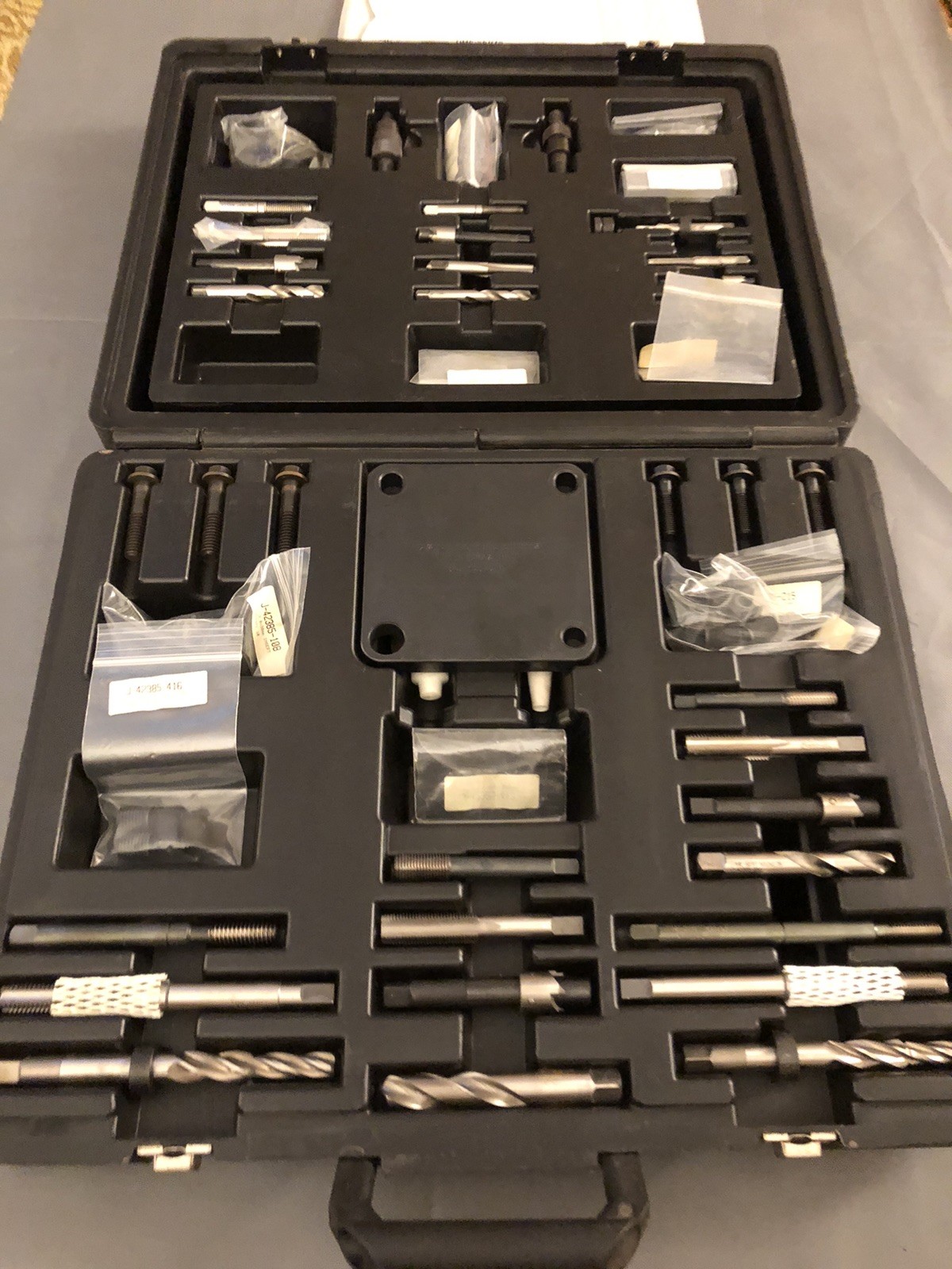 KENT-MOORE THREAD REPAIR KIT J-42385-400 NEW (INCOMPLETE) J42385400