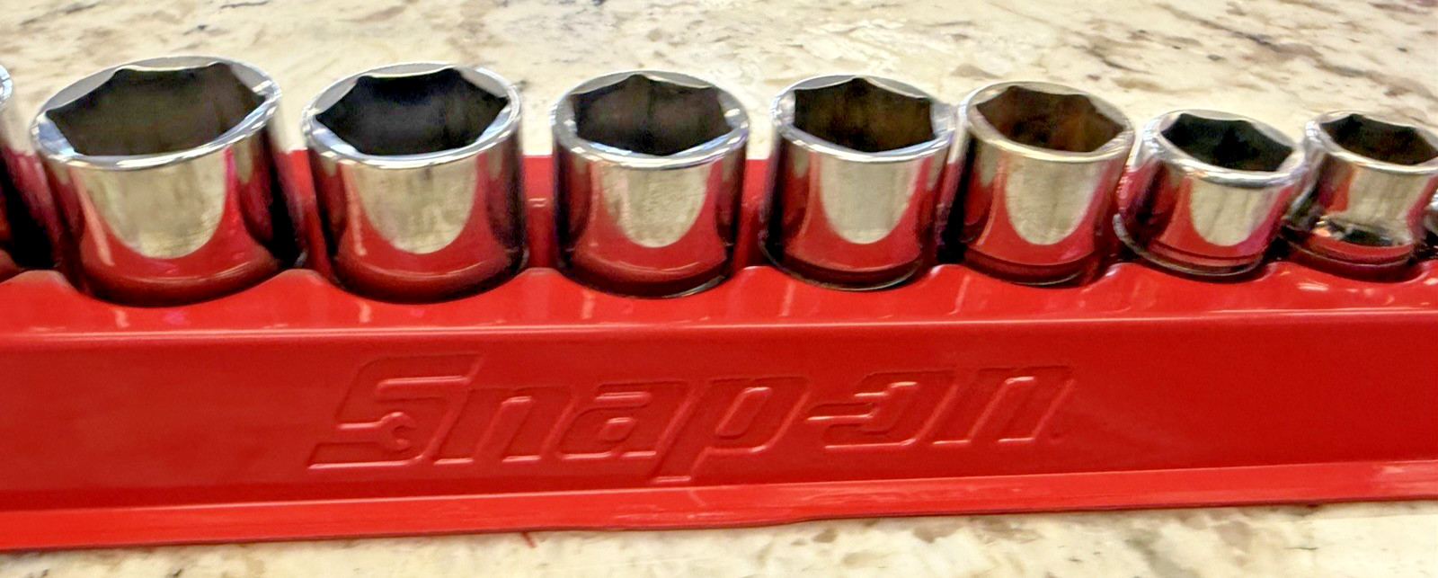Snap-on FS081-FS281 3/8″ -1/4″- 7/8” Pakty240 11 piece Shallow Socket Set