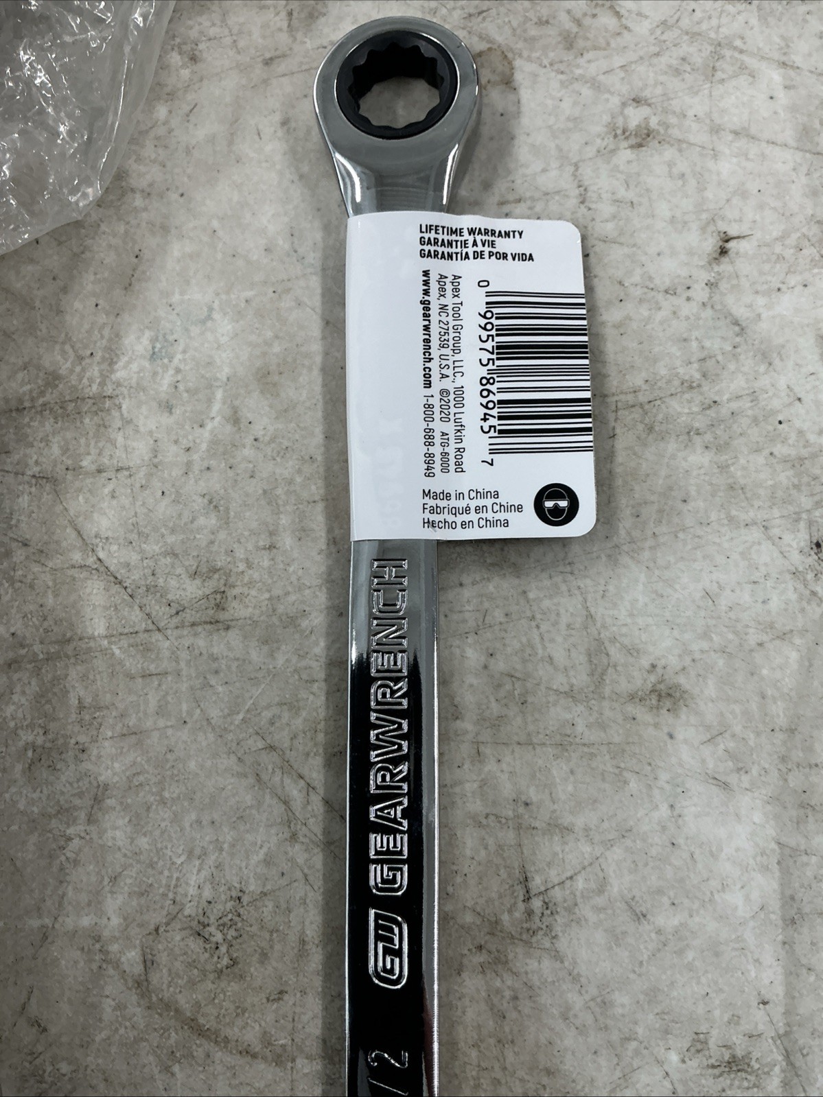 GEARWRENCH 86945- 1/2″ Combination Ratcheting Wrench
