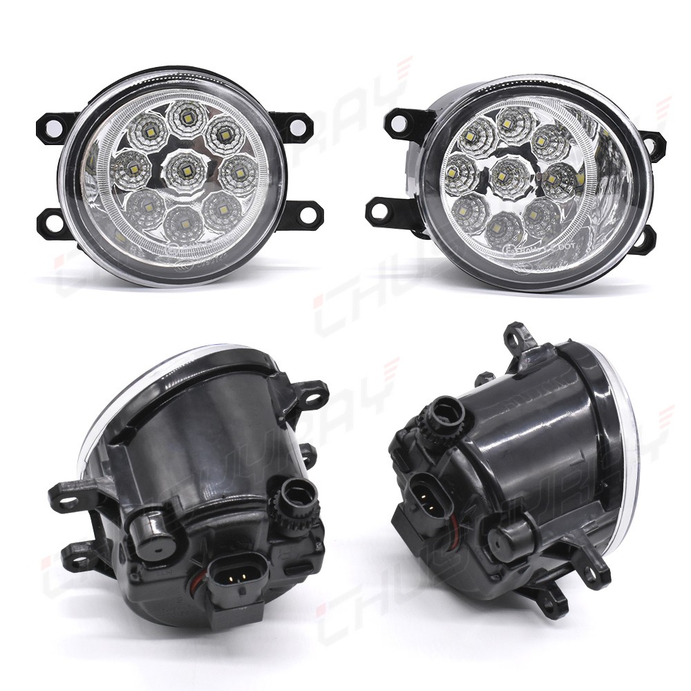 2X Front Bumpers Fog Light Lamp Replacement For 2011-2015 Lexus IS250 IS350