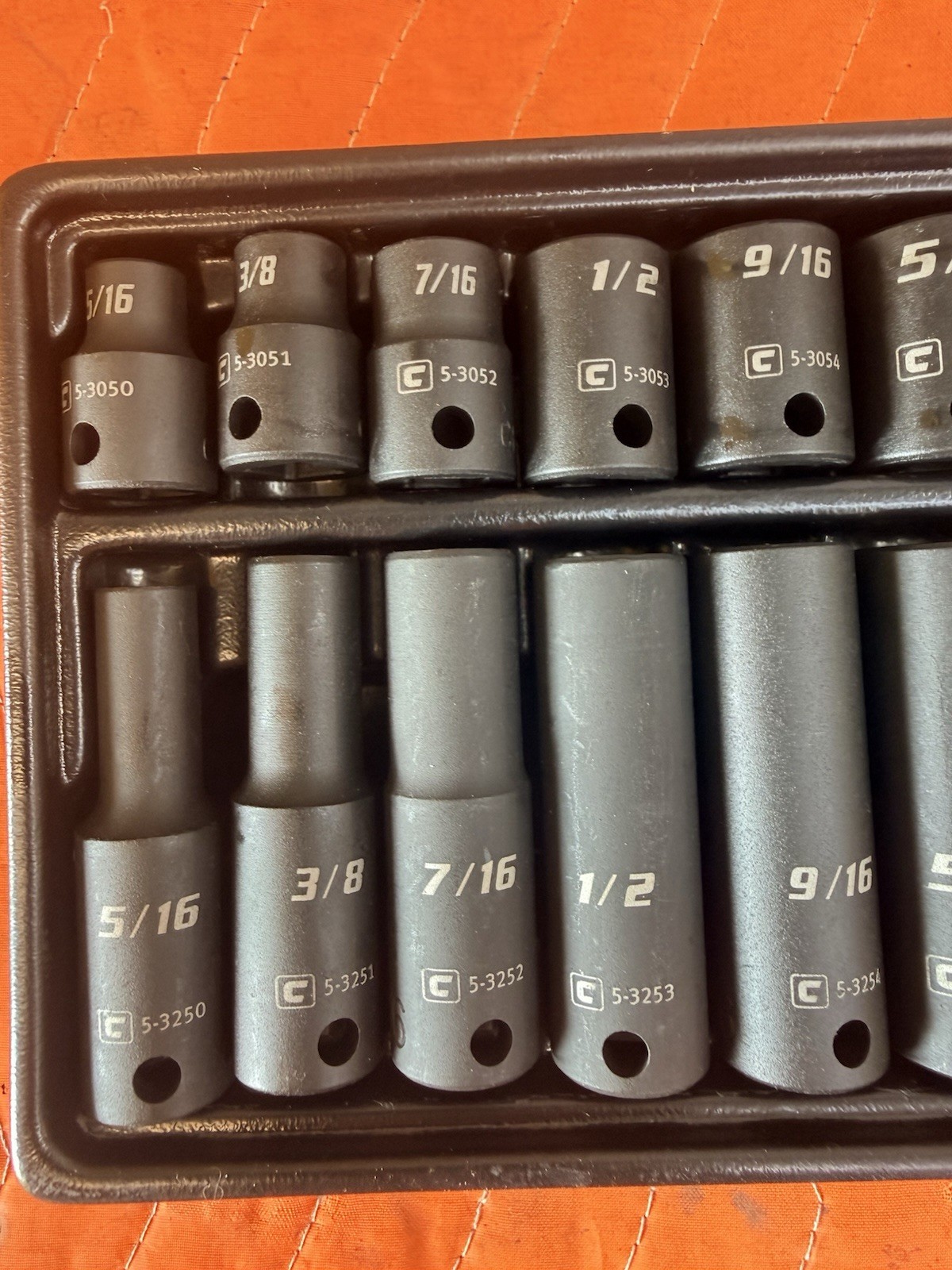 Capri Tools SAE 24 Piece Impact Socket Set