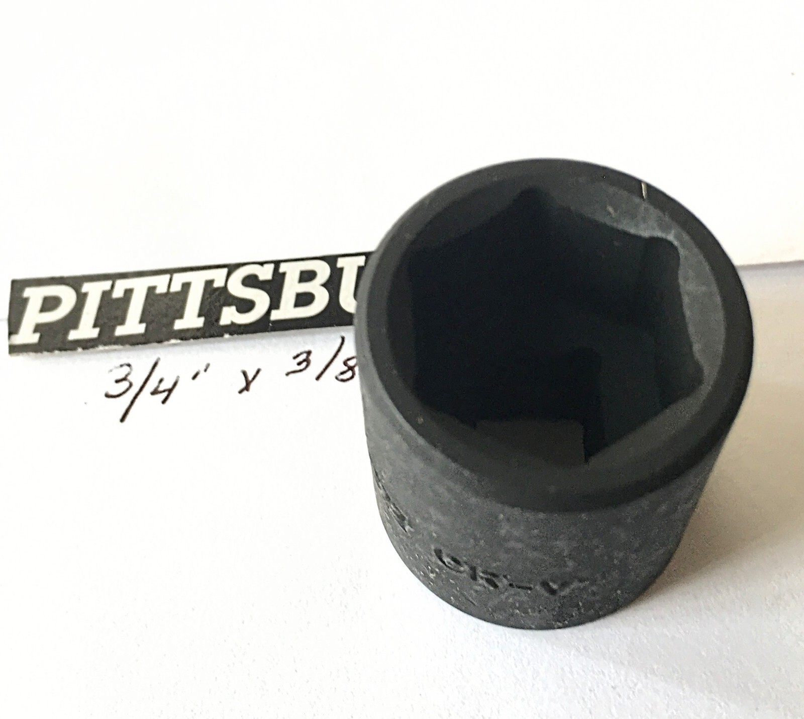 Pittsburgh 3/4″ x 3/8″ Impact Socket 6 Pt Free USA Shipping