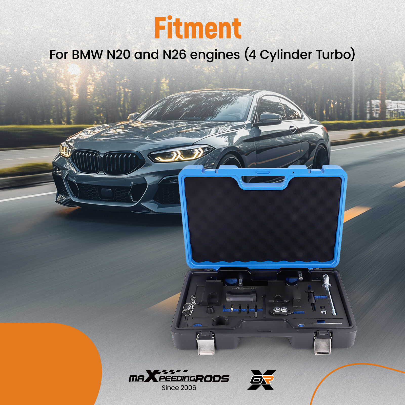 Engine Timing Chain Tool Kit for BMW N20 N26 X1 X3 320i 520i Professional Set