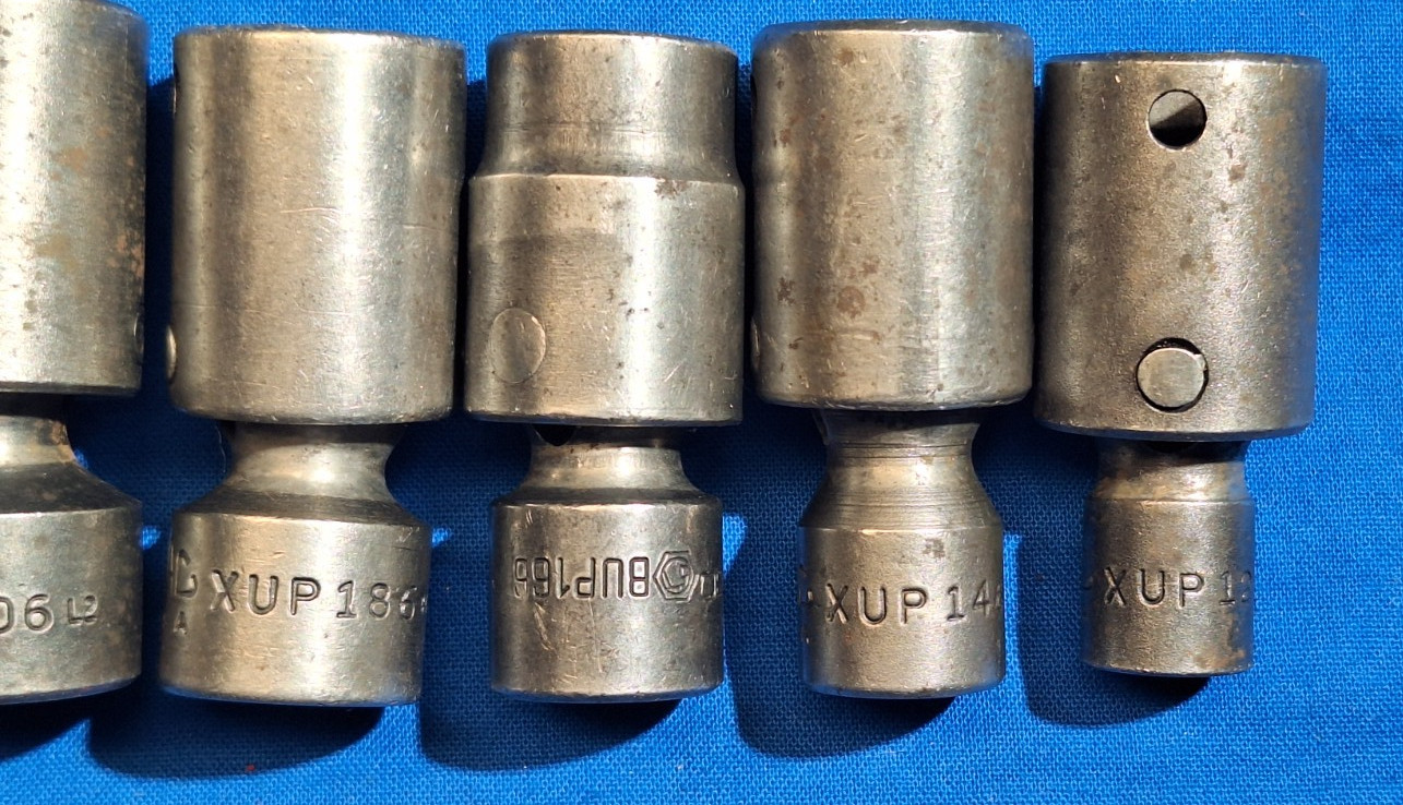 Mac Tools 7 Piece SAE 3/8″ dr 6pt shallow ball swivel impact socket set 3/4″-3/8
