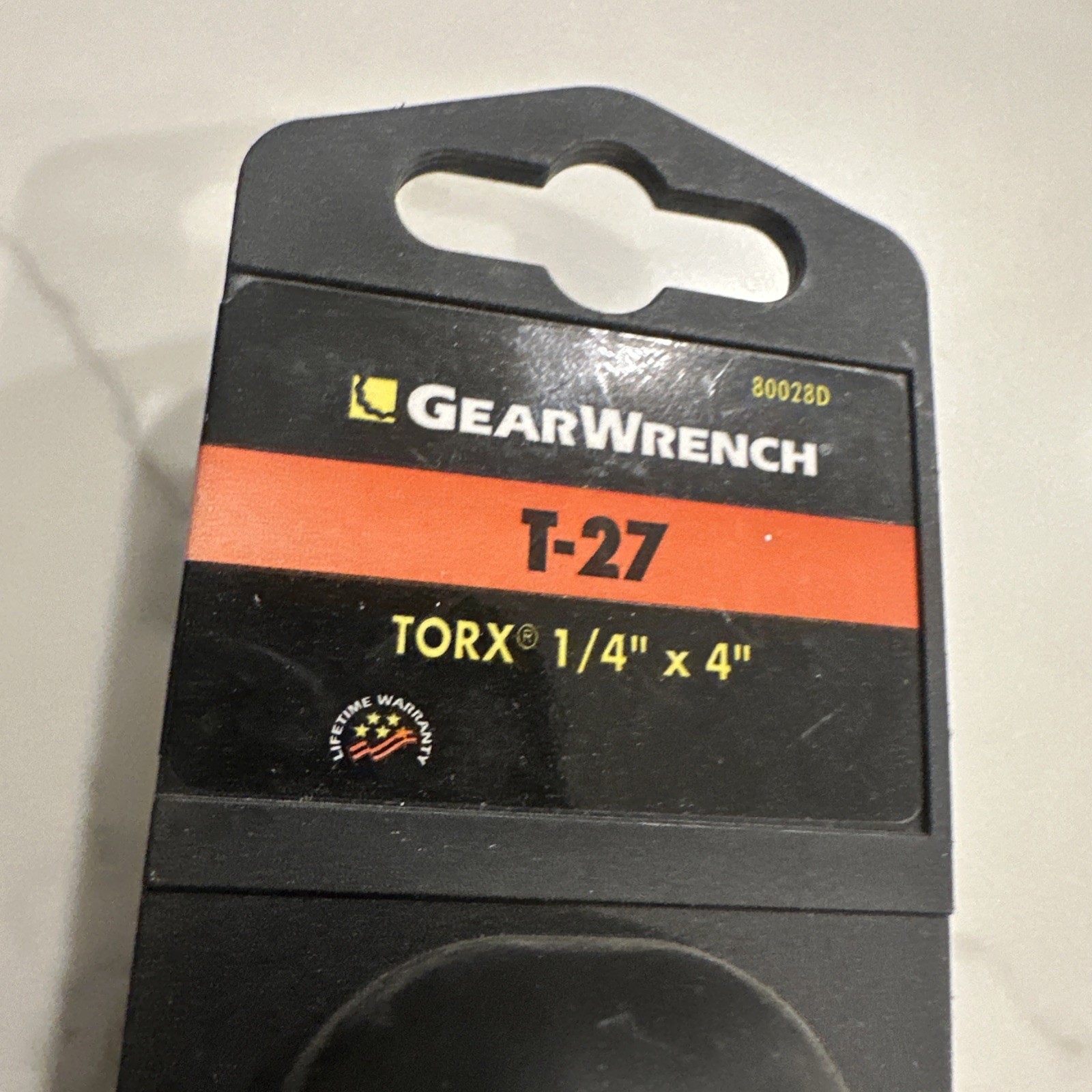 GearWrench T-27 x 6″ Torx Star ScrewDriver Dual Material Grip 80028D New