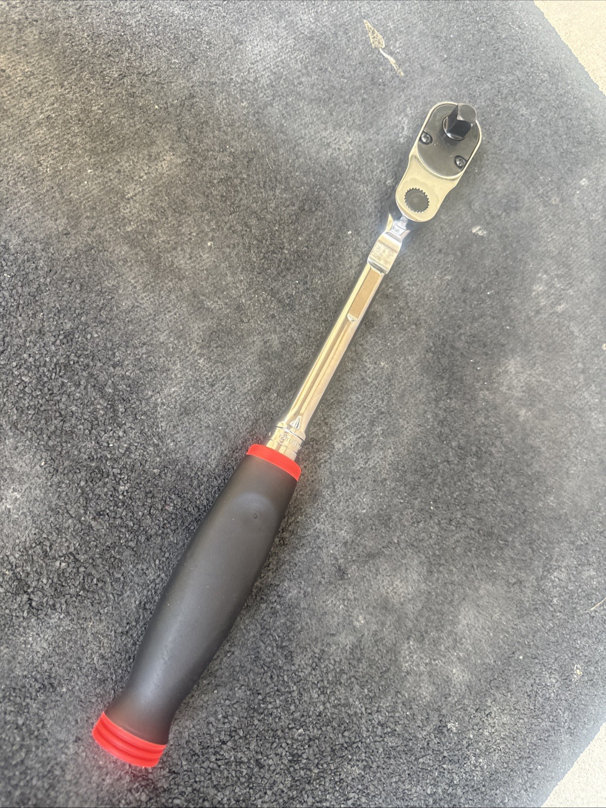 For Snap-on Tools NEW RED 3/8″ Soft Grip Long Multi-Position Ratchet FHL80MP