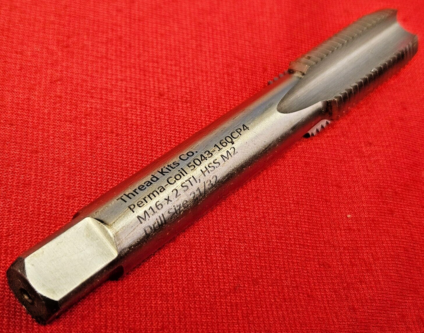 M16 X 2.0 STI Screw Thread Repair Insert Tap Perma-Coil 5043-160CP4 Fits Heli