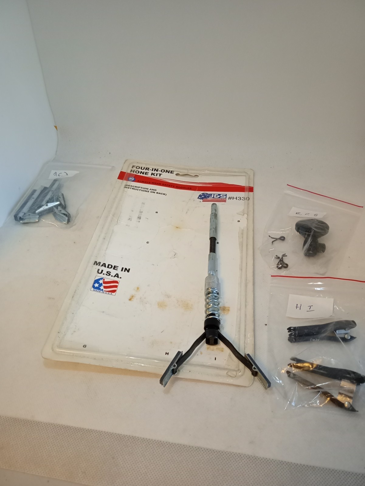 Four in One Hone Kit. COMPLETE. Made in USA.