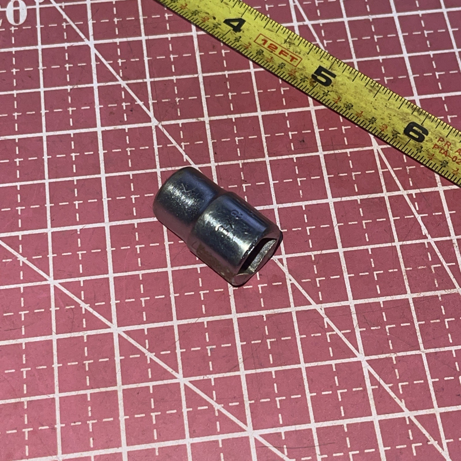 NOS Husky USA CB1212 3/8 In SAE 12 Point 3/8″ Drive Socket Vintage