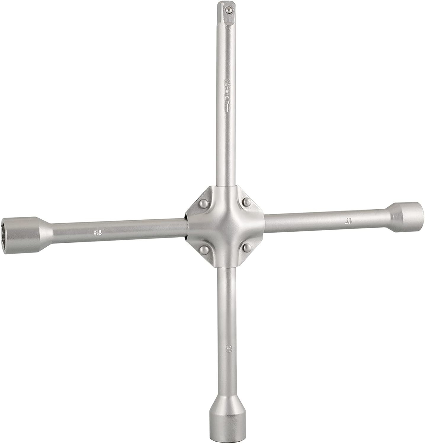 FIXED CROSS WHEEL WRENCH, Silver/Grey