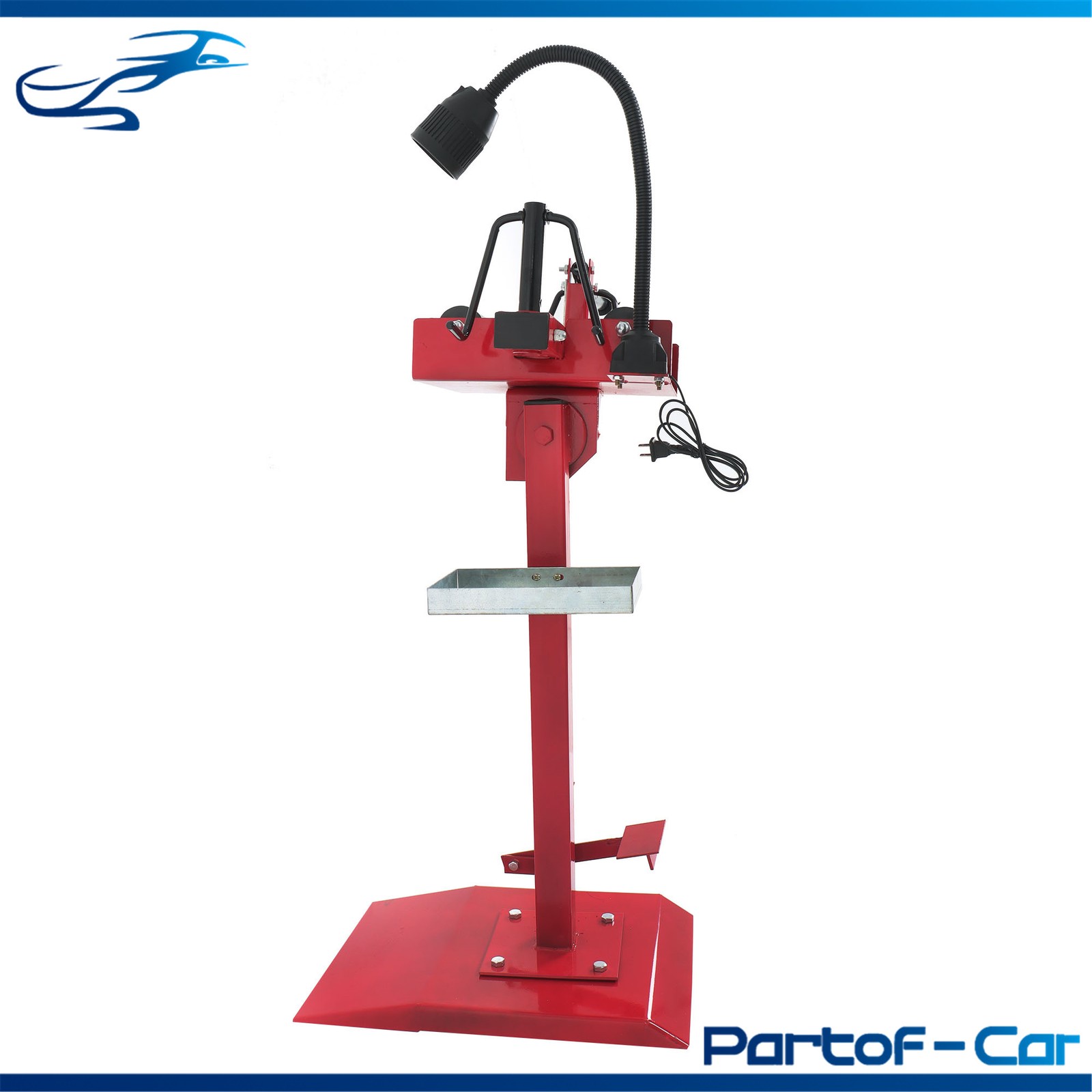 Heavy Duty Car Tire Spreader Tire Changer Repair Tires Tool w/LED Light Manual