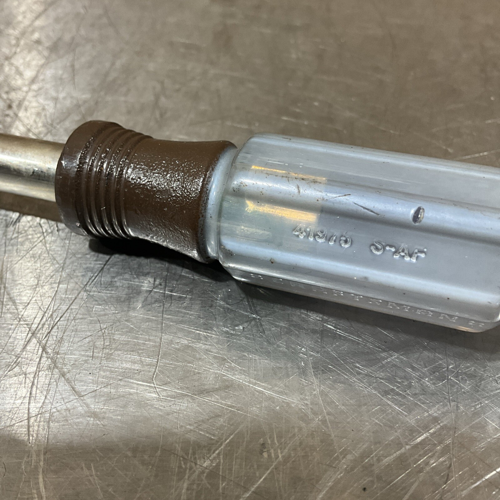 Craftsman 41975 S-AP Chrome 7/16 Nutdriver Nut Drive Brown