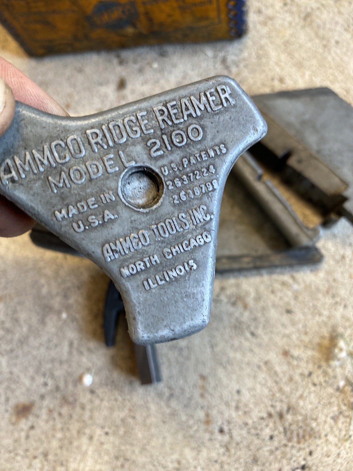 Ammco Model 2100 Ridge Reamer Range 2-9/16″ to 5″
