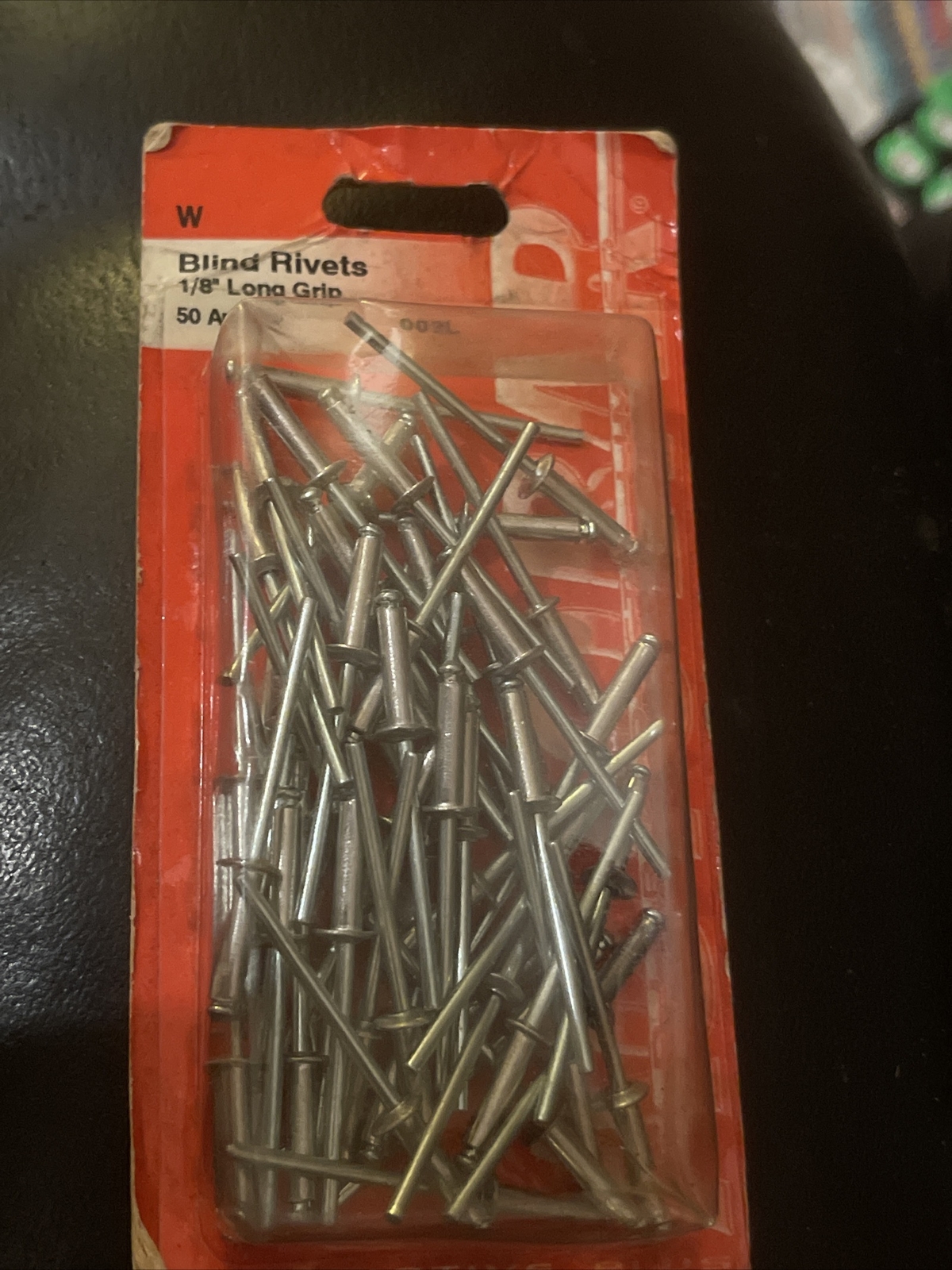 Autobar 009L Long Grip Blind Rivets 50 Pieces 1/8″ Garage Workshop Hand Tool