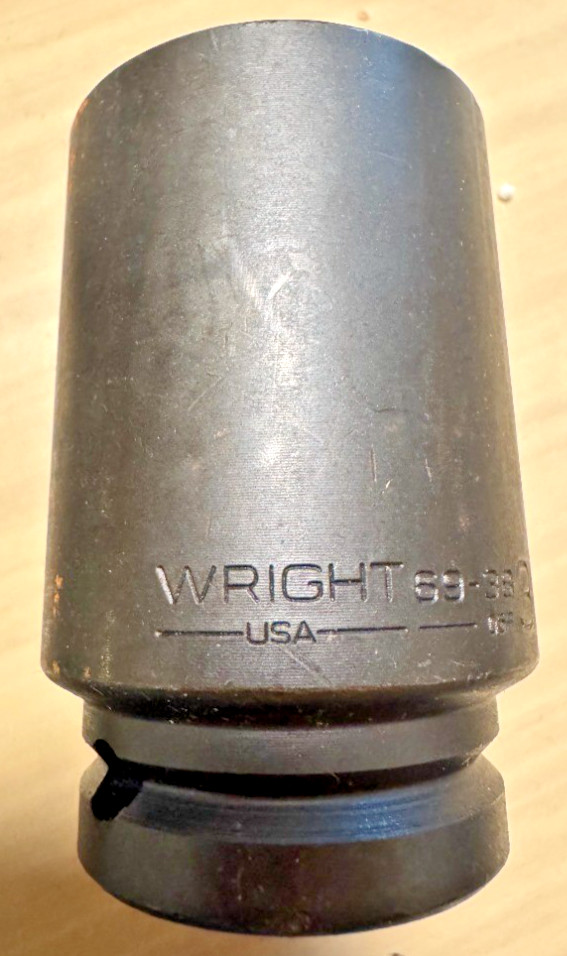 Wright Tool 3/4” Drive 43mm Deep Impact Socket 6pt 69-43MM NEW USA Life Warranty