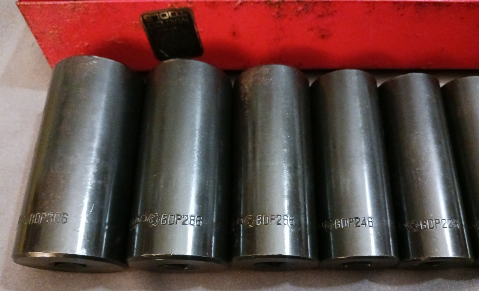 VTG Matco Tools 10pc 3/8″ Drive SAE Deep Impact Socket Set 5/16-7/8″ 6-Point USA
