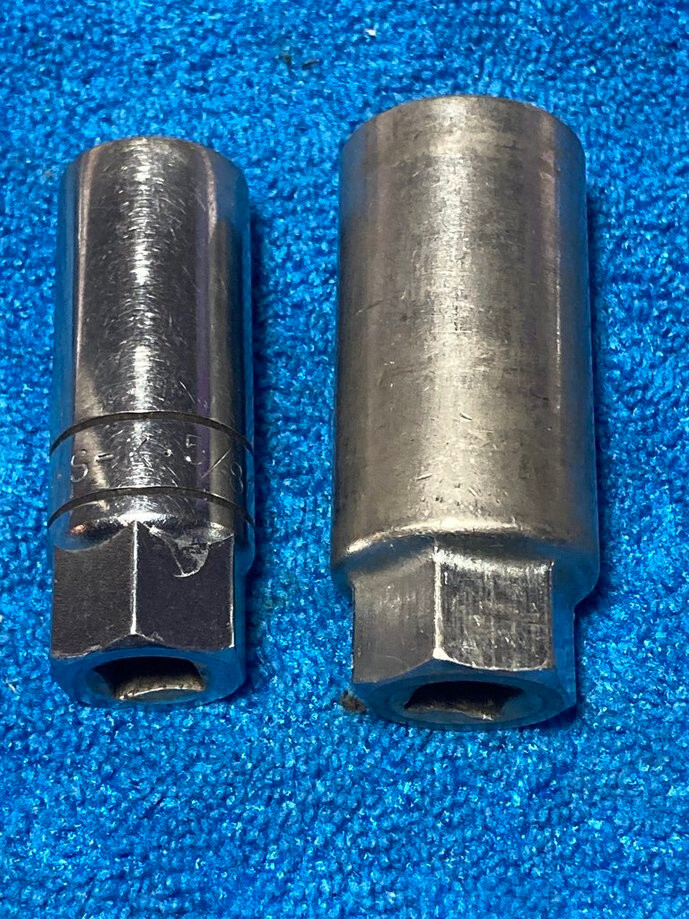 S-K 5/8″ Spark Plug Socket Model 4420 3/8 Drive USA & Unmarked 13/16″