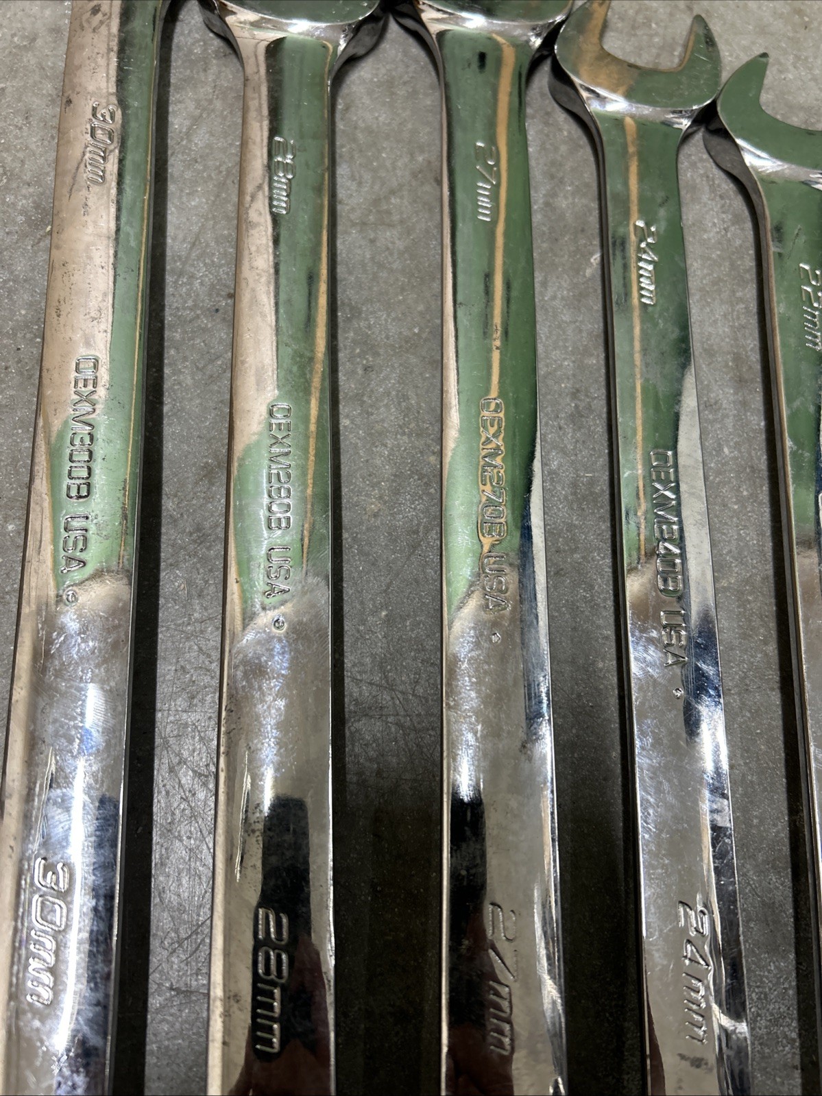 Snap-On 13 pc 12-Point Metric Flank Drive® Plus Combination Wrench Set