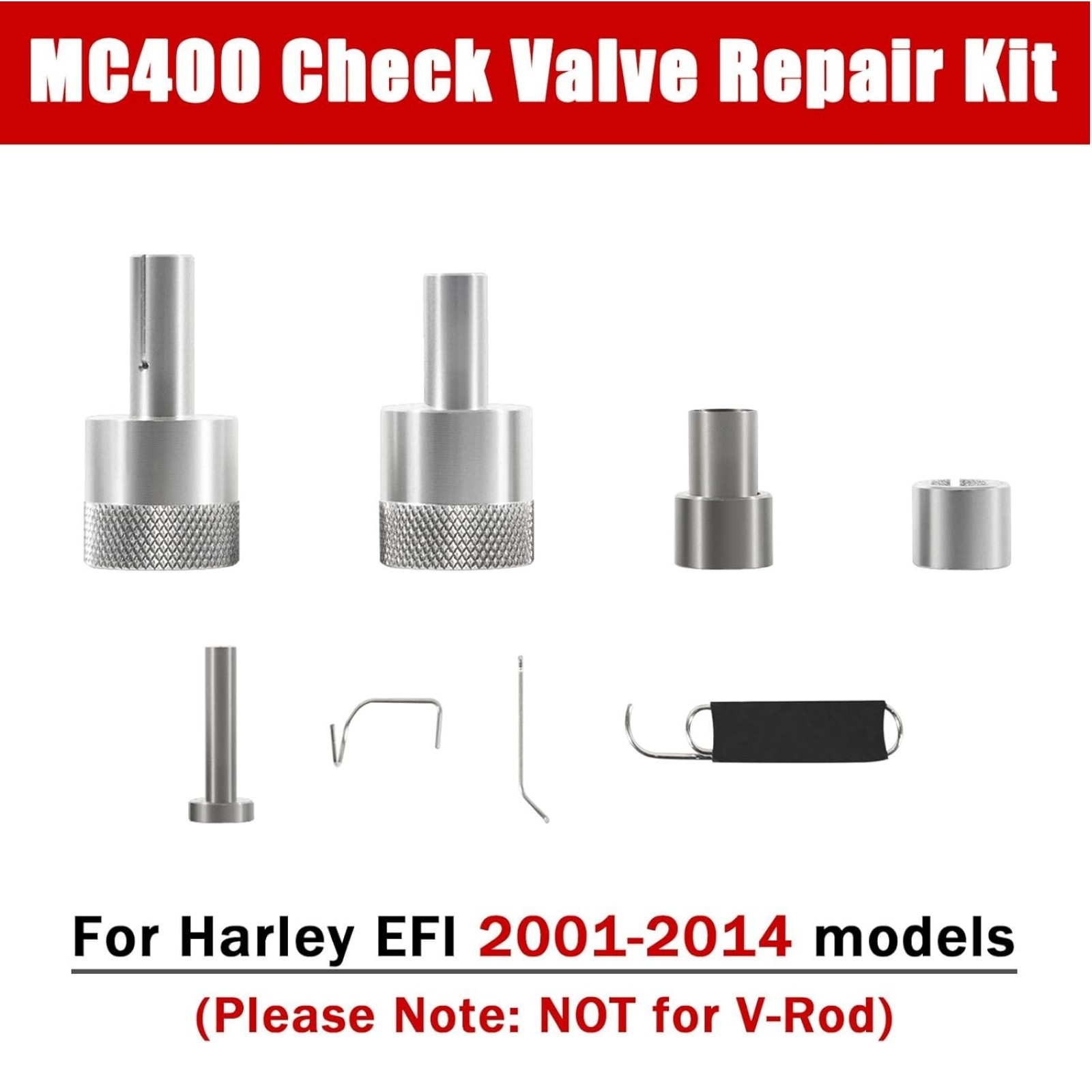 MC 400 Check Valve Repair Tools Fuel Tool Kits for Harley EFI 2001-2014 models
