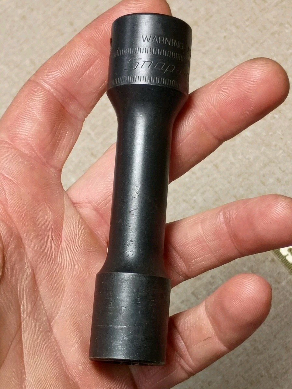 Snap-On Tools S6195 1/2″ Drive 14MM 12pt METRIC Long Head Bolt Impact Socket