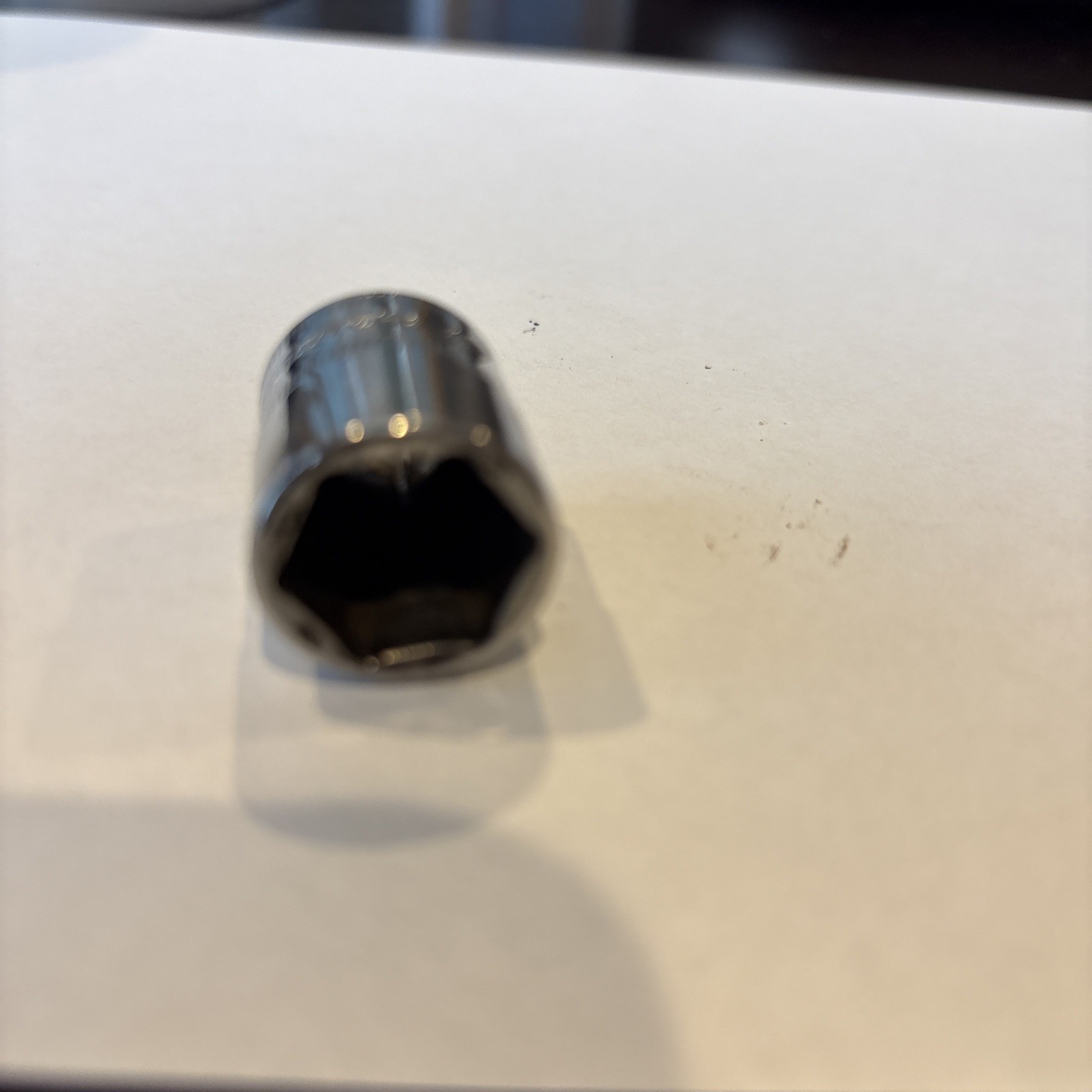 Snap-on Socket 15mm 6 Point 1/4″ Drive TMM15 Sold As Pictured Mechanic Tool USA