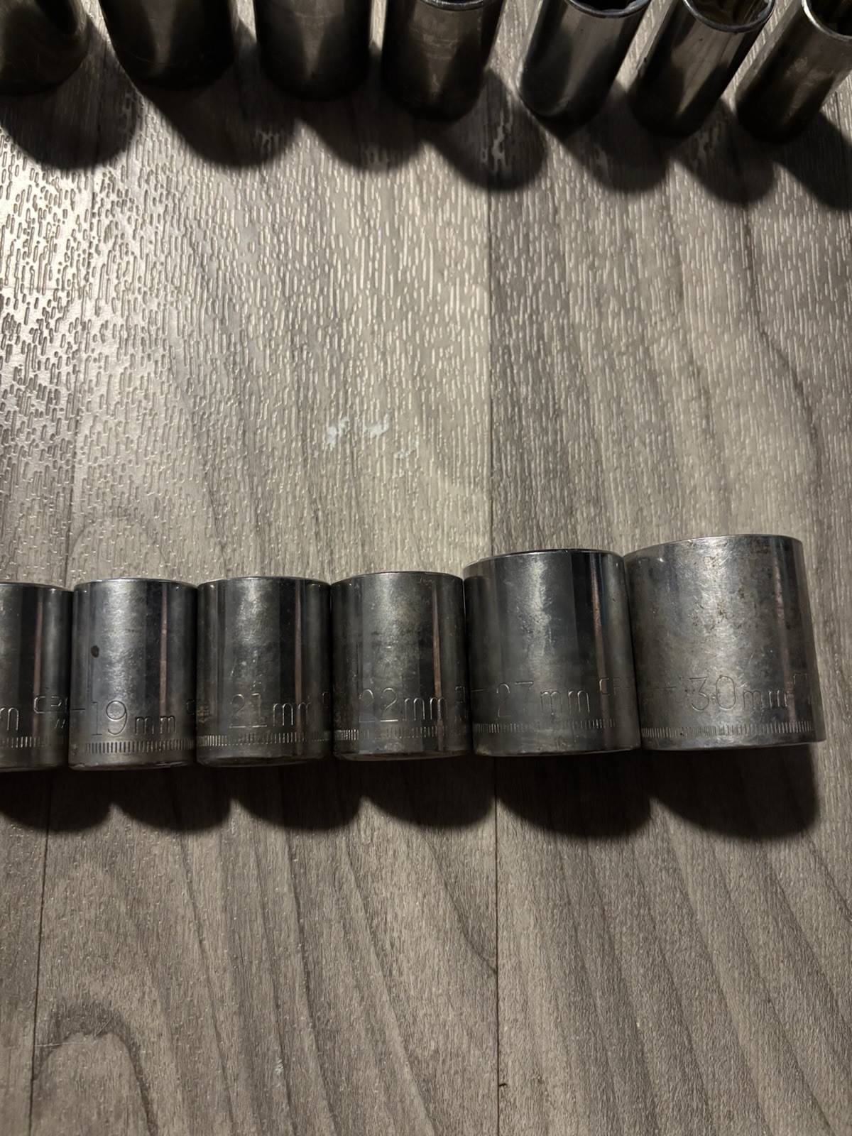 Vintage Craftsman =V= Socket Set 17 Piece’s 1/2” Drive standard & metric READ!!!