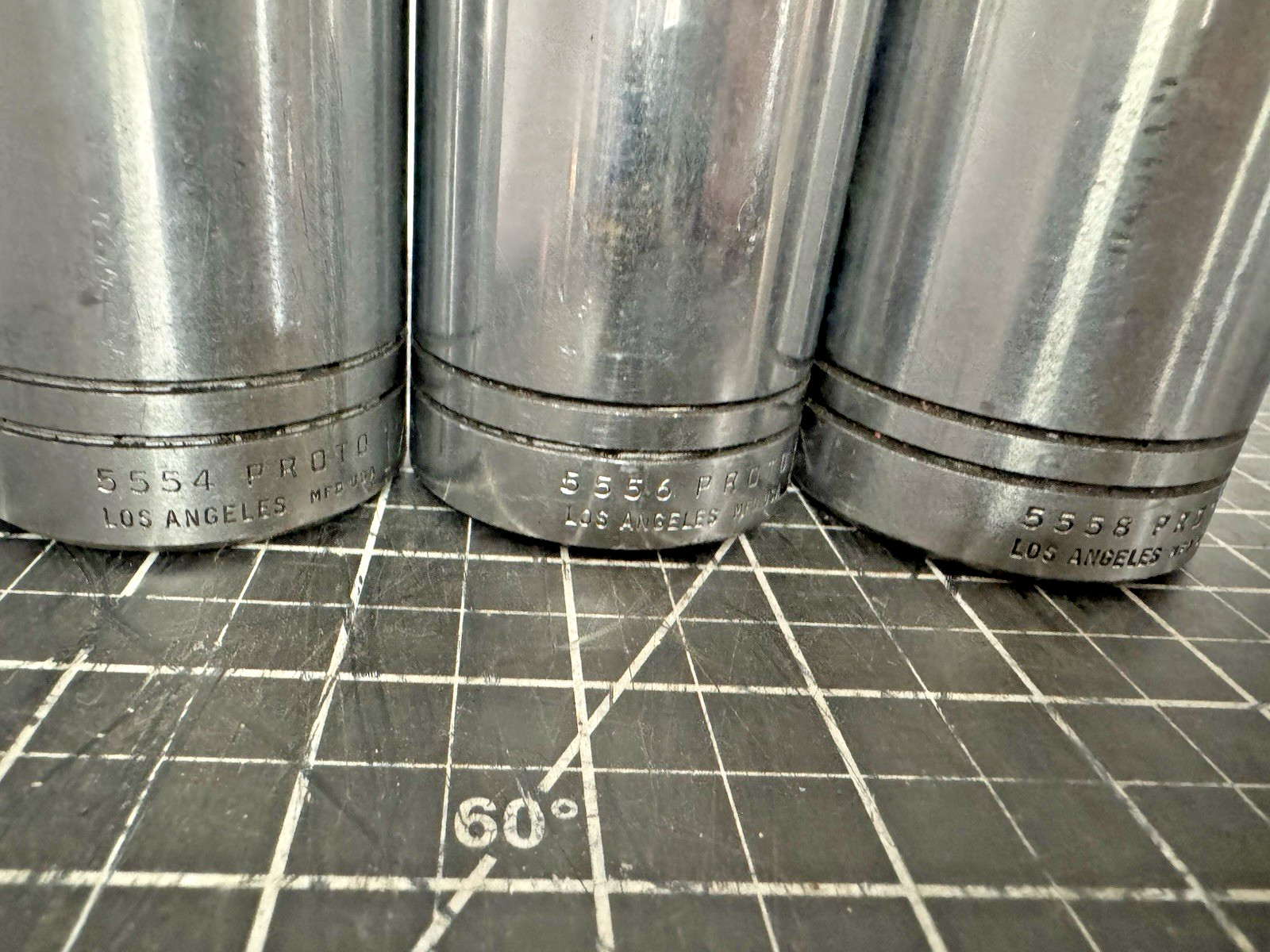 Vintage Proto / Plomb 23pc 3/4” Drive Socket Set w/ Case #5695 – 1940s-50s USA