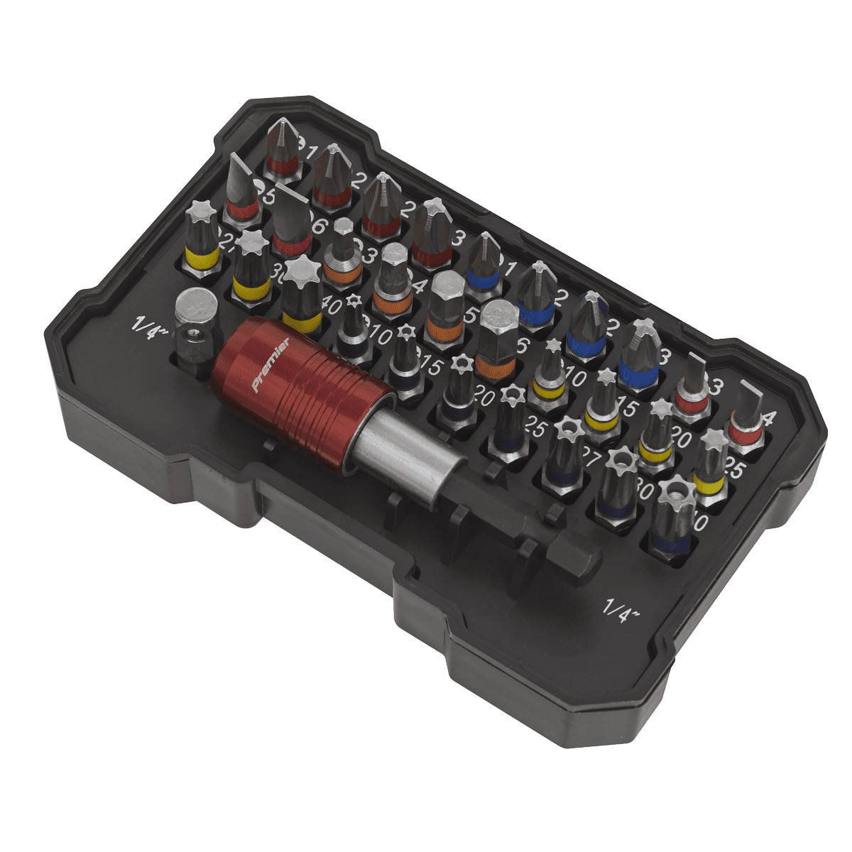 Sealey AK2110 Colour Coded Bit Set 32pc
