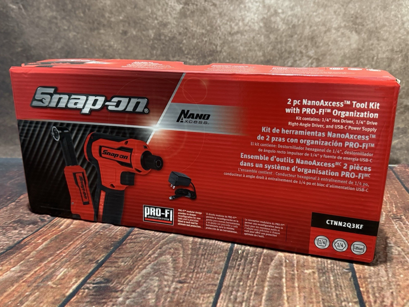 Snap-On CTNN2Q3KF 2pc. NanoAxcess Tool Kit w/ PRO-FI Organization