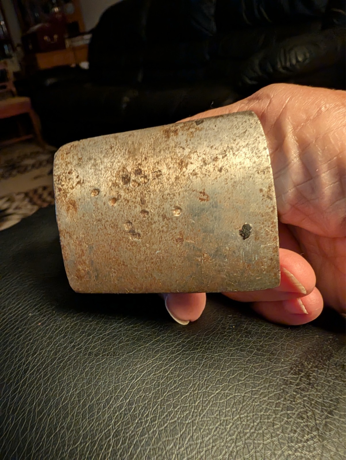 3 HAND ANVIL DOLLIES different shapes, heavy