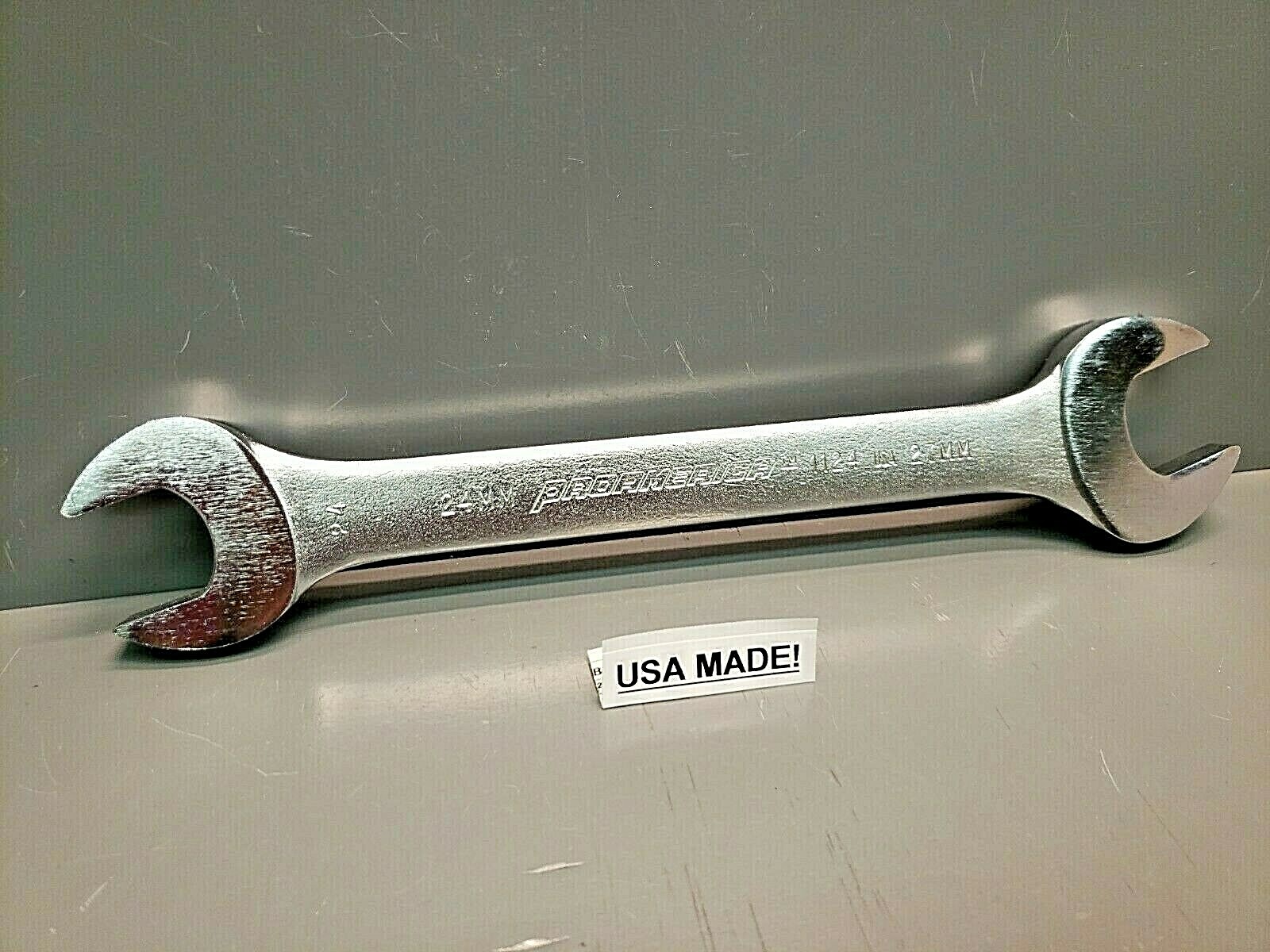 ProAmerica 24mm x 27mm Metric Wrench 1124 USA New! For the Mechanic & Craftsman
