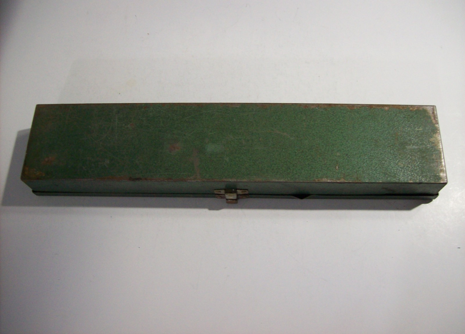 EMPTY Vintage S-K Tools 1/2″ Dr Green Metal Socket Set 4116-80 Case Box