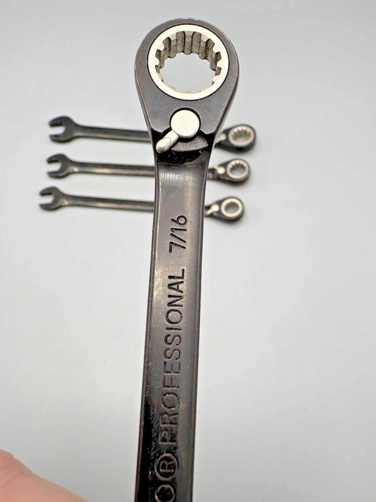 Lot of 4 Proto Ratchet Combination Wrenches *Pre Owned* FREE SHIPPING